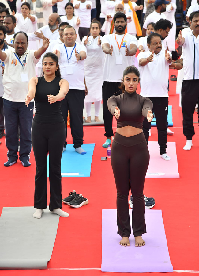 Yoga Celebration In Parade Grounds HD Photos6