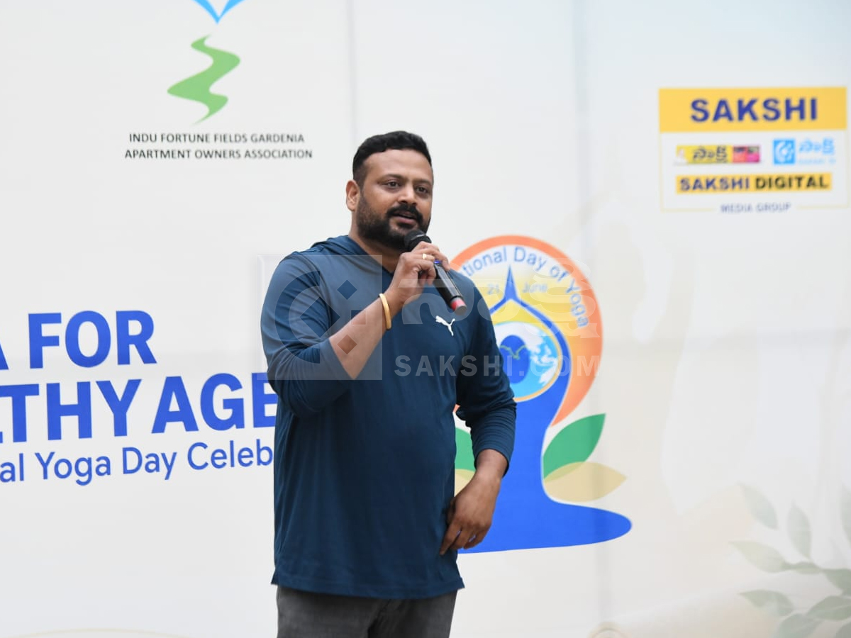 Yoga celebrations organized by Sakshi News Photos9