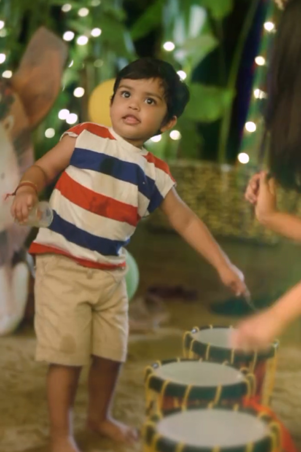Amala Paul Celebrates Son Ilai Birthday In Style Photos17