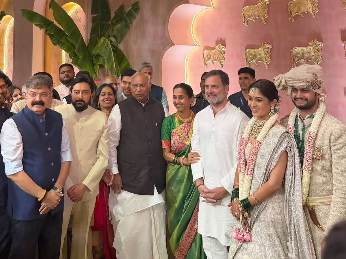 Political Leaders And officials Attend Supriya Sule Daughter Wedding in Mumbai Photos2