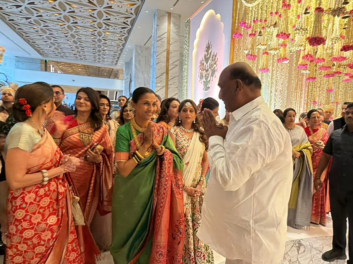 Political Leaders And officials Attend Supriya Sule Daughter Wedding in Mumbai Photos10