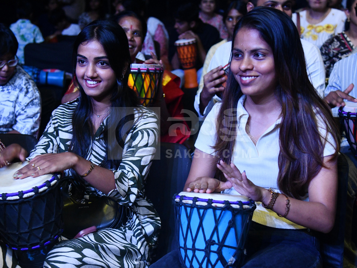 Worlds largest djembe drum circle event In Gachibowli Photos5