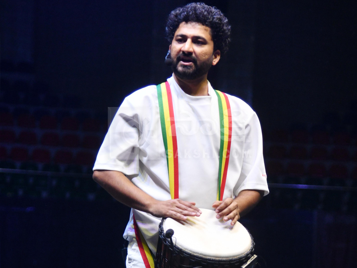 Worlds largest djembe drum circle event In Gachibowli Photos10