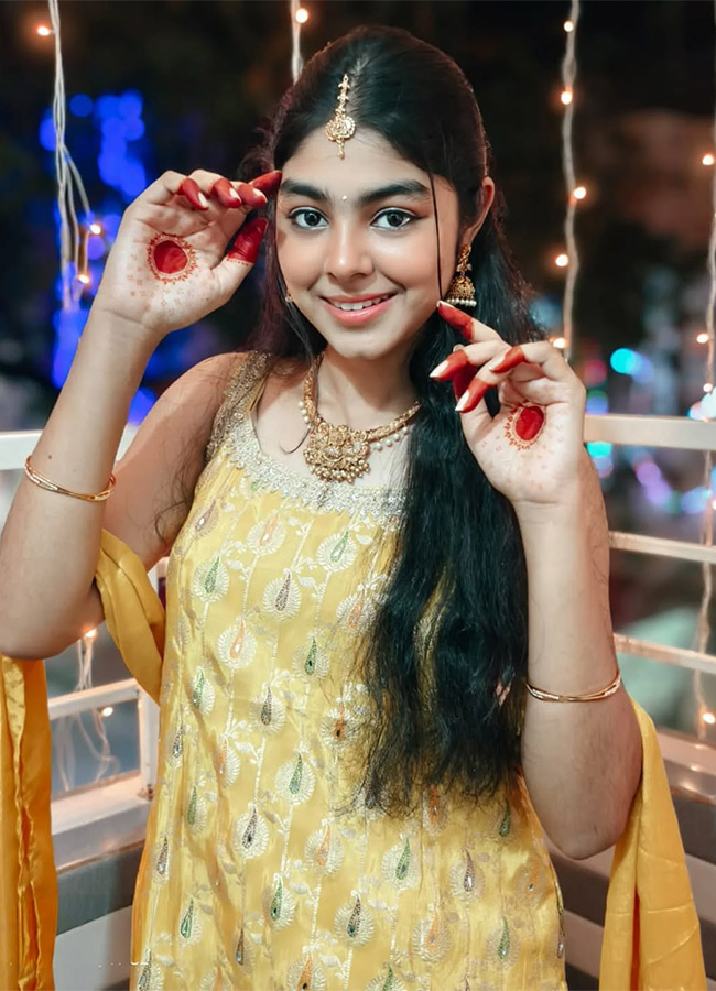 Prabhas Salaar Movie Kateramma Child Artist Farzana Sayyed New Look Photos Goes Viral6