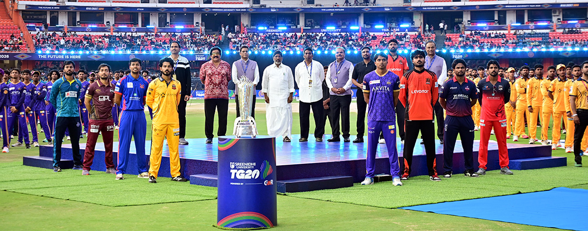 TG 20 League Opening Ceremony Uppal Stadium Hyderabad4
