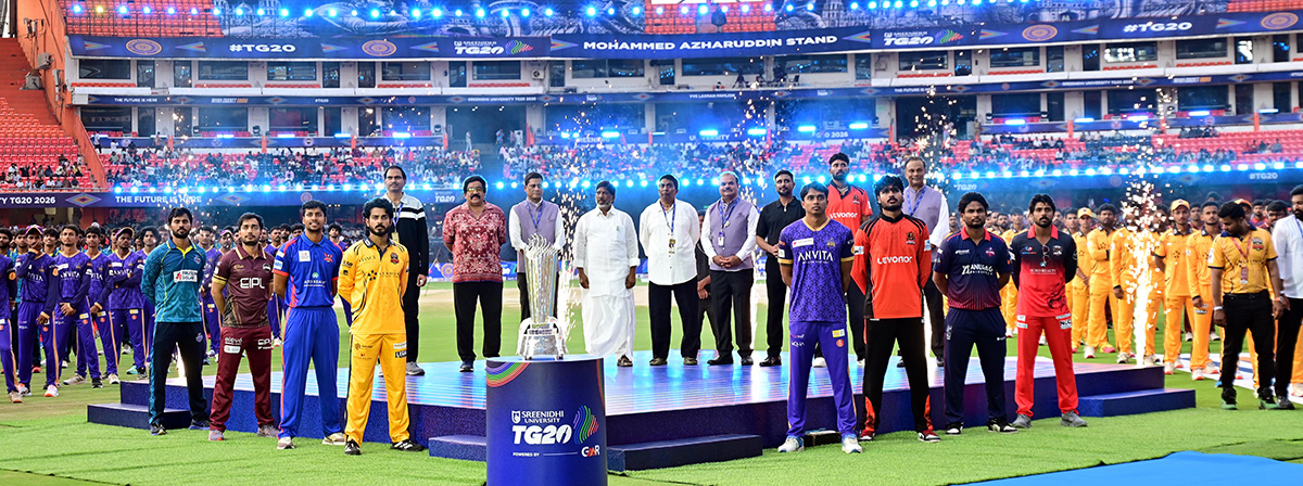 TG 20 League Opening Ceremony Uppal Stadium Hyderabad5