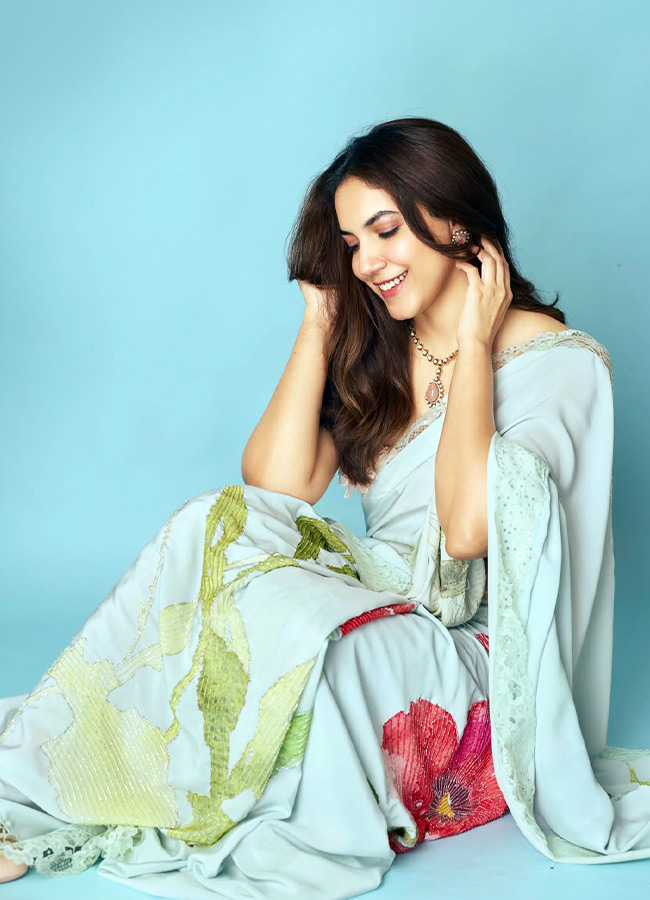 Ritu Varma Radiates Traditional Telugu Beauty in a Saree (Photos)3