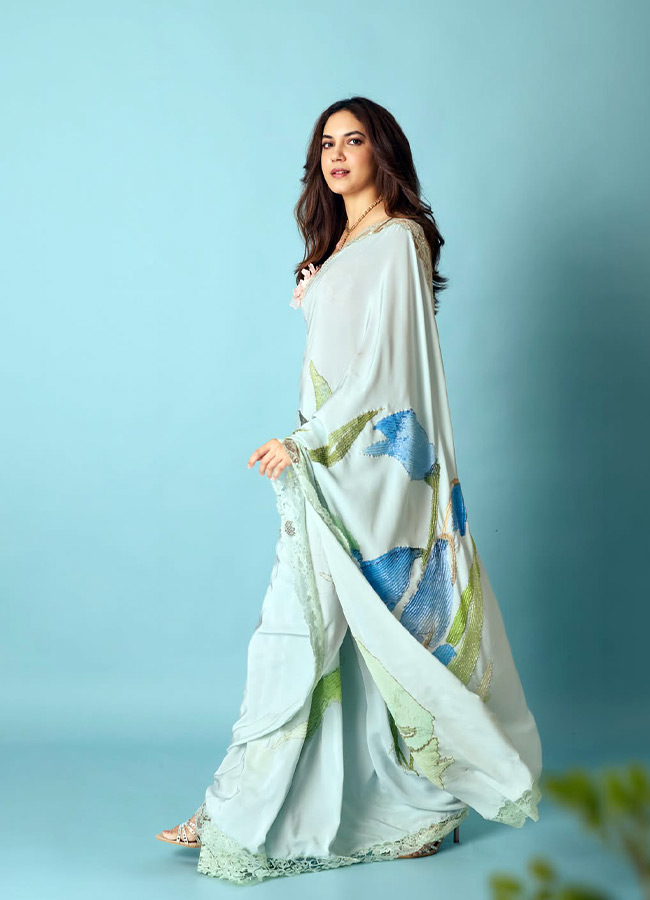 Ritu Varma Radiates Traditional Telugu Beauty in a Saree (Photos)9