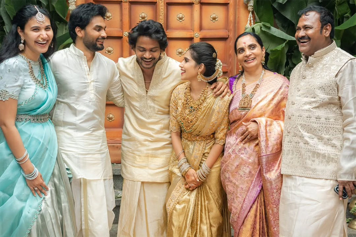 Shanmukh Jaswanth Wife Vaishnavi Chodisetti After Marriage11