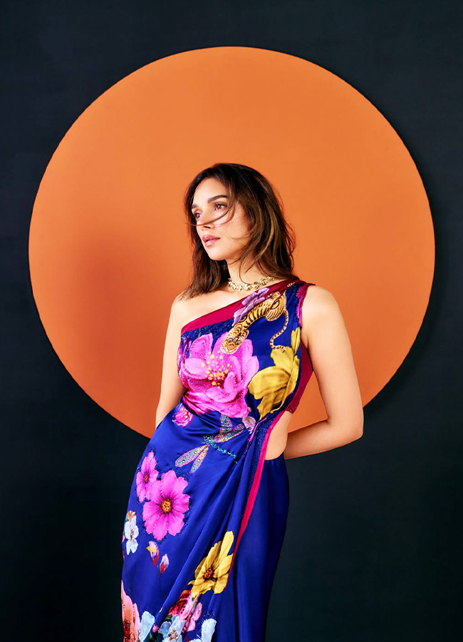 "Aditi Rao Hydari Stuns in Colorful Sarees (Photos)"13
