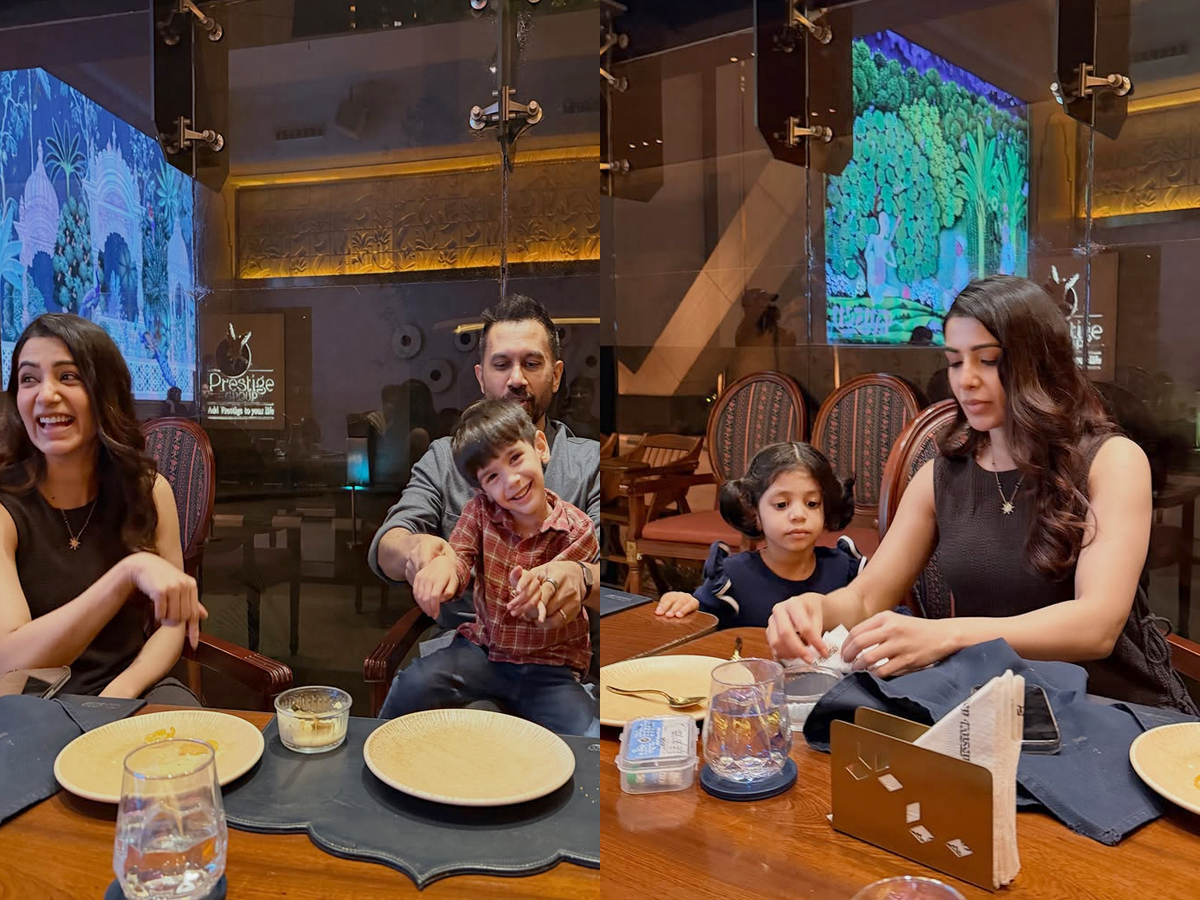Samantha glows At Rahul Ravindran Birthday Bash with Husband Raj Photos1