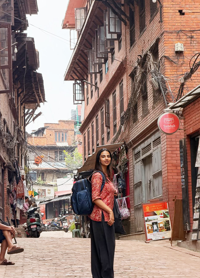 Meenakshi Chaudhary Enjoys Nature’s Embrace in Nepal: (Photos)14