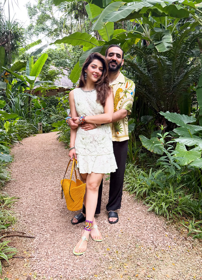 Actress Mehreen Enjoys a Vacation with Her Husband Photos4
