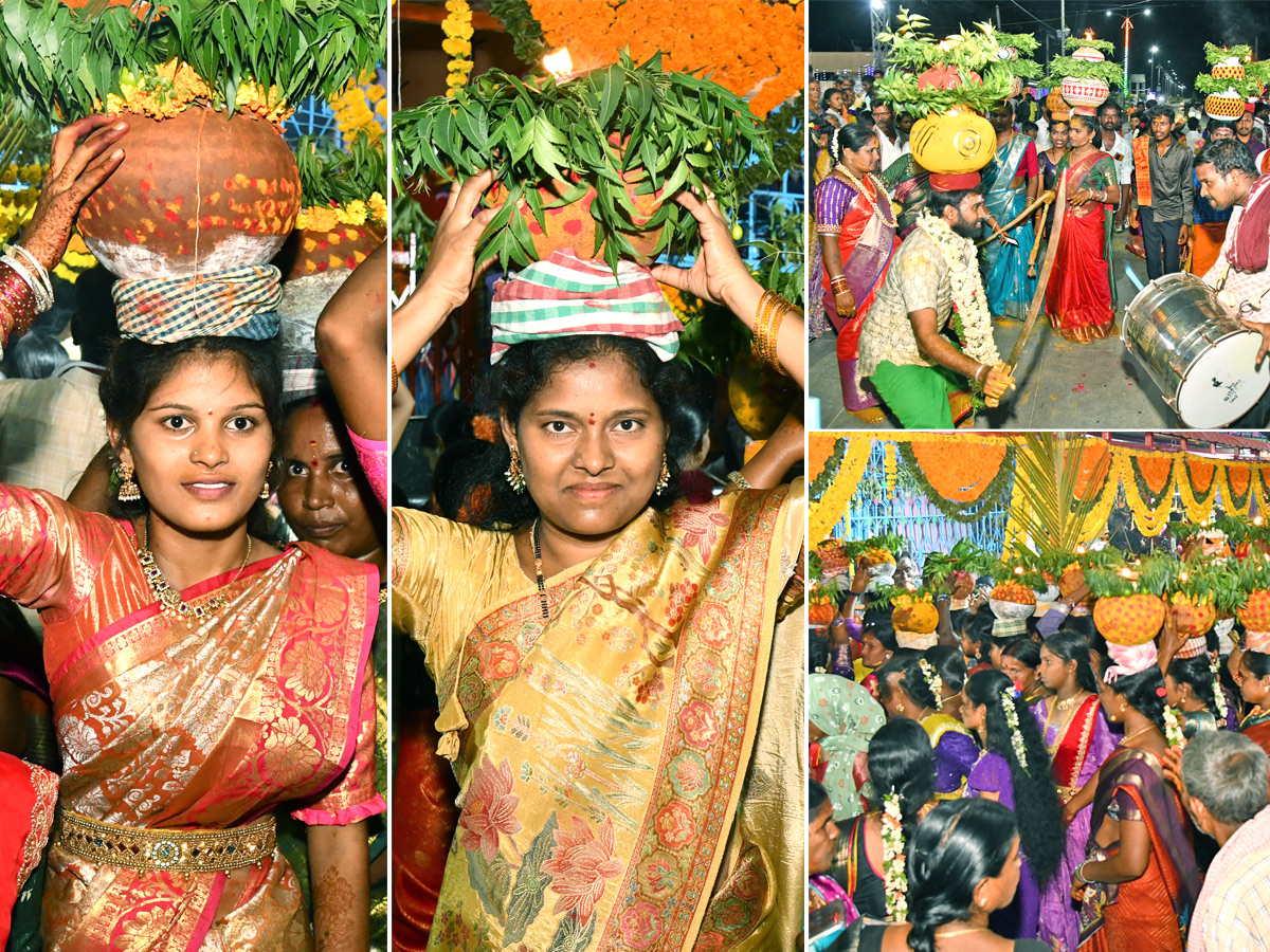 Nalgonda : Women offer Bonam to Goddess Yellamma1