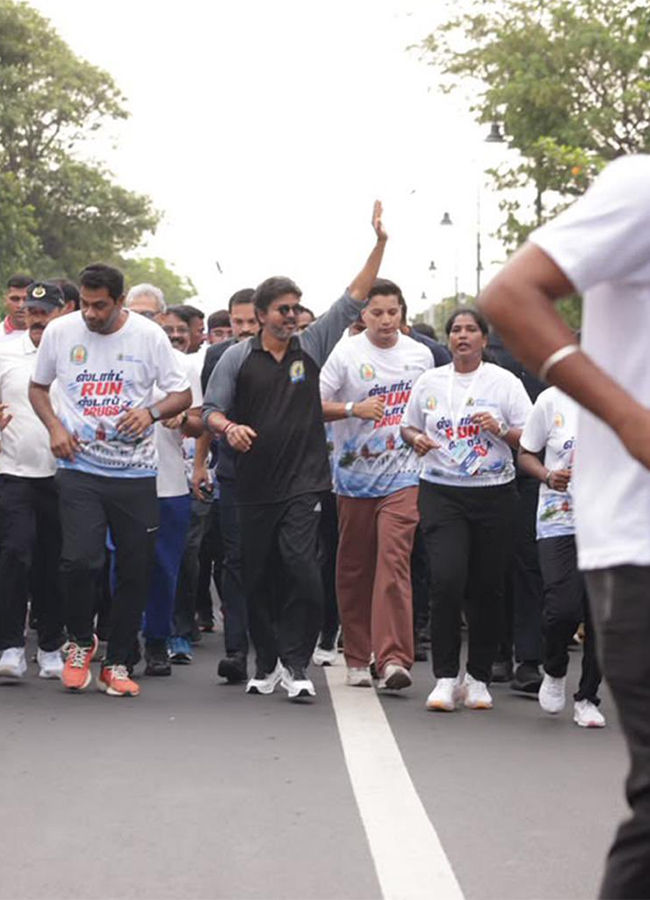 Tamil Nadu Chief Minister Joseph Vijay Launch of Start Run Stop Drugs13