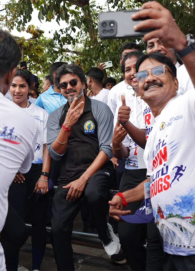 Tamil Nadu Chief Minister Joseph Vijay Launch of Start Run Stop Drugs14