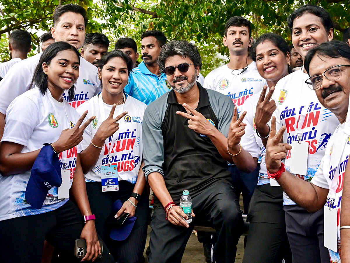 Tamil Nadu Chief Minister Joseph Vijay Launch of Start Run Stop Drugs18