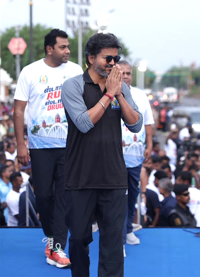 Tamil Nadu Chief Minister Joseph Vijay Launch of Start Run Stop Drugs2
