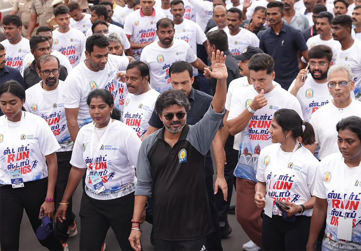Tamil Nadu Chief Minister Joseph Vijay Launch of Start Run Stop Drugs6