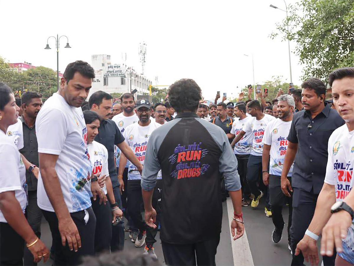 Tamil Nadu Chief Minister Joseph Vijay Launch of Start Run Stop Drugs9