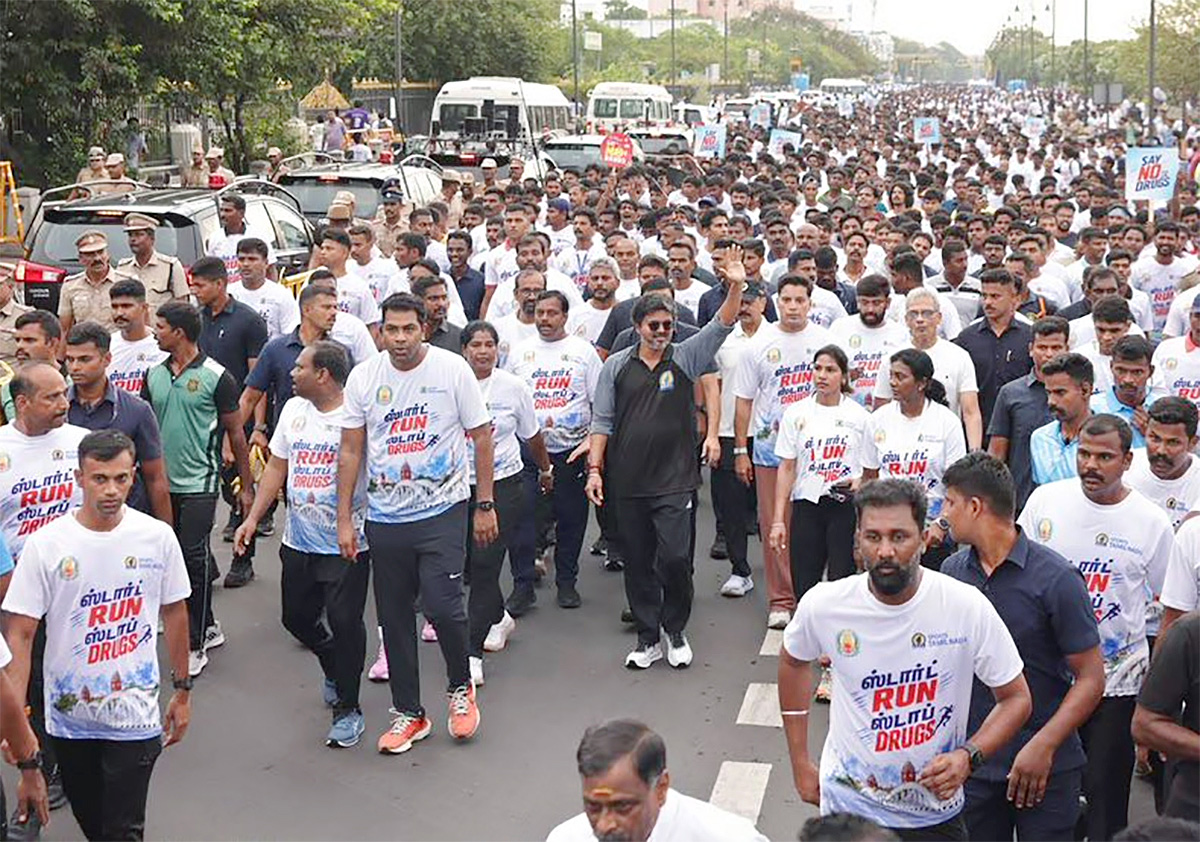Tamil Nadu Chief Minister Joseph Vijay Launch of Start Run Stop Drugs7