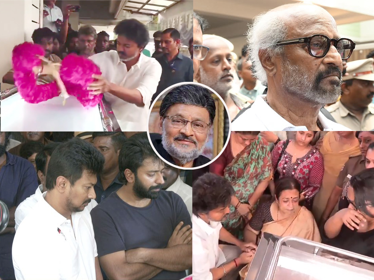 Kollywood Industry Pays Last Respects To Bhagyaraj Photos1