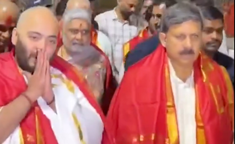 Anant Ambani Visits Tirupati Temple Photos12