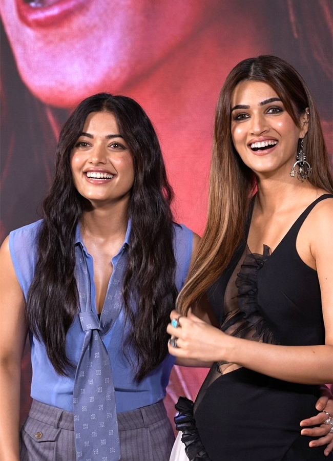 Rashmika Mandanna at Trailer launch event of their upcoming film Cocktail 211