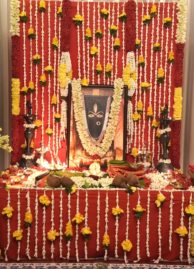 Tamannaah Bhatia Performs Linga Bhairavi Devi Punya Pooja At Her Residence6