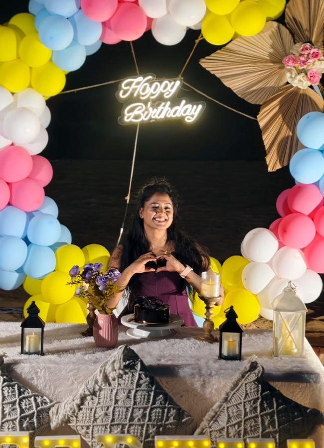 'Bigg Boss' keerthi bhat birthday celebrations photos14