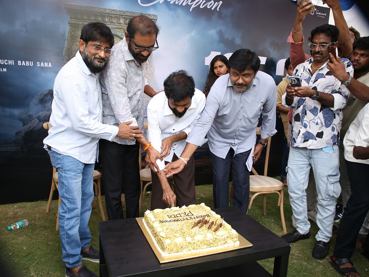 Ram Charan's Peddi Movie Team Success Celebrations ‍HD Photos10