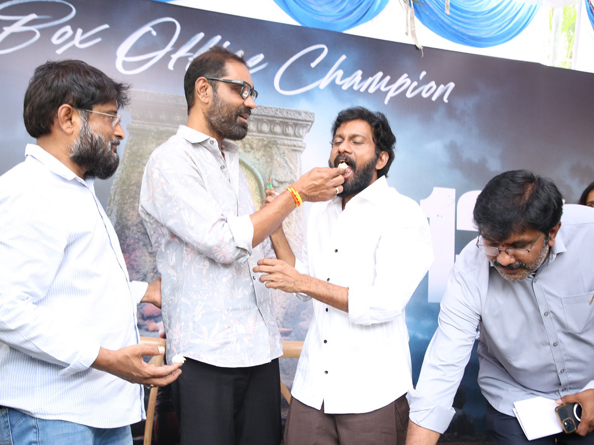 Ram Charan's Peddi Movie Team Success Celebrations ‍HD Photos16