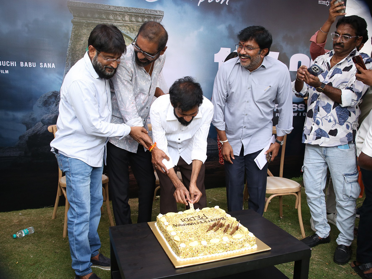 Ram Charan's Peddi Movie Team Success Celebrations ‍HD Photos9