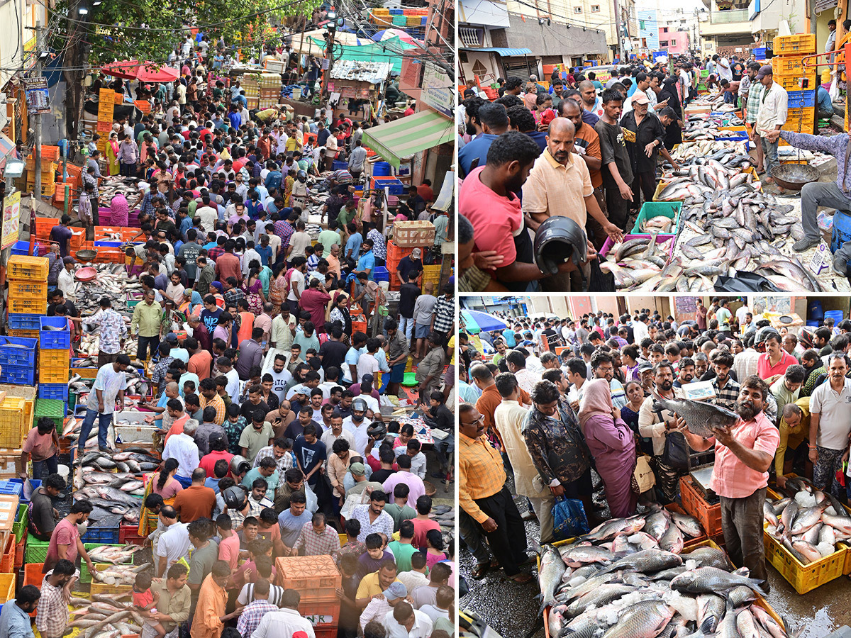  The beasts head effect a crowded market photos...1