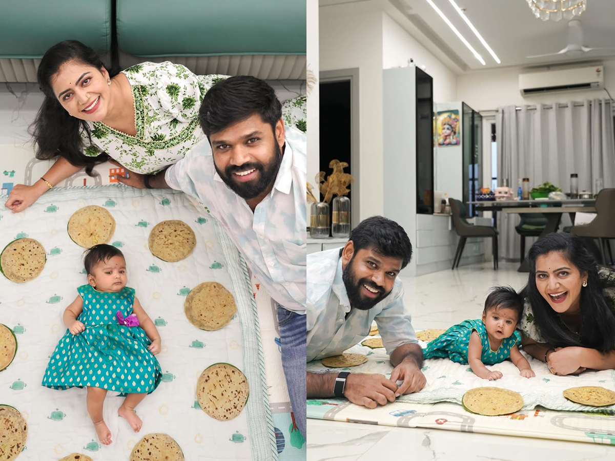 Shiva Jyothi shares Her Daughter Pictures 1