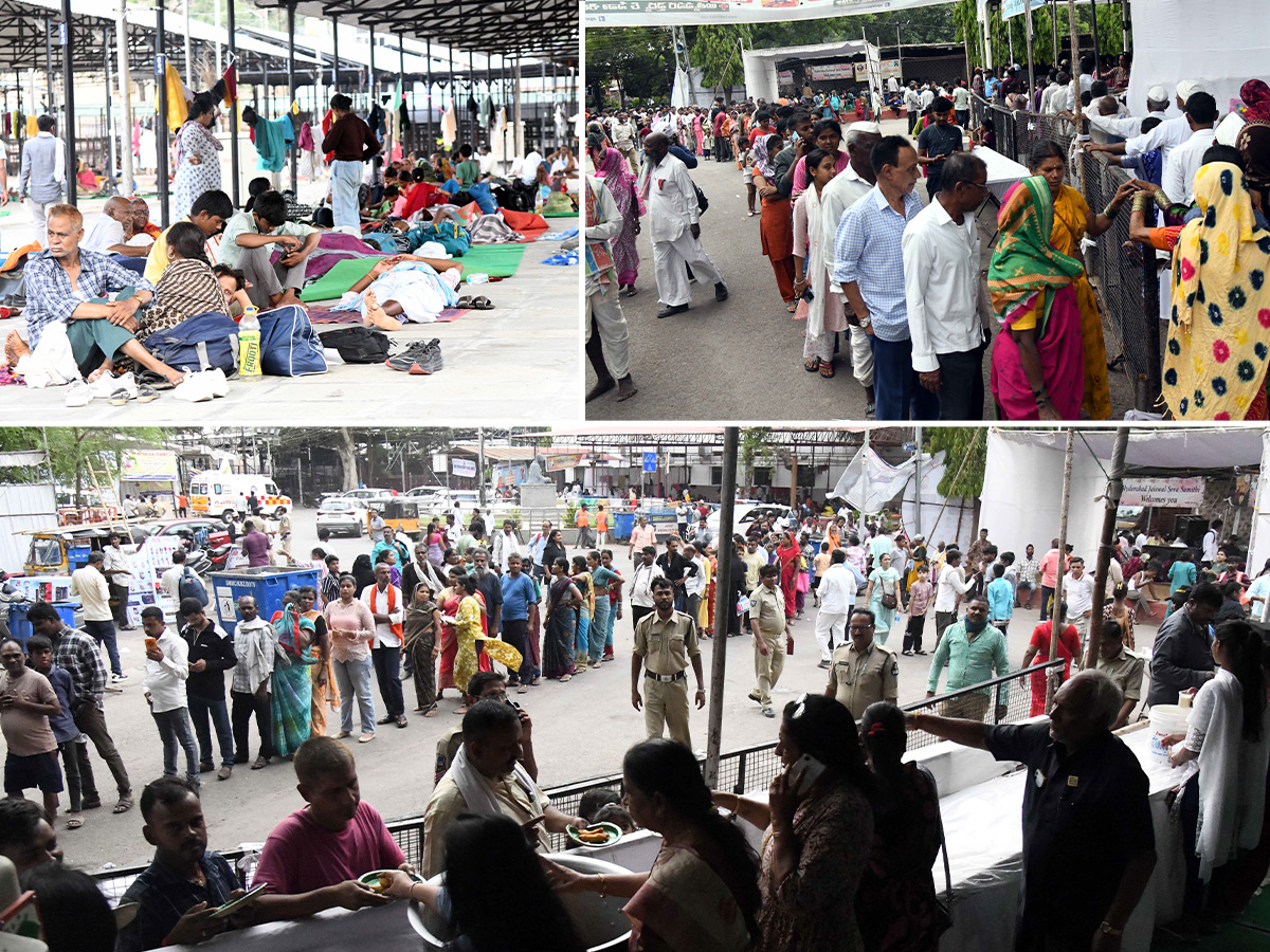 Everything is ready for the distribution of fish prasadam photos1