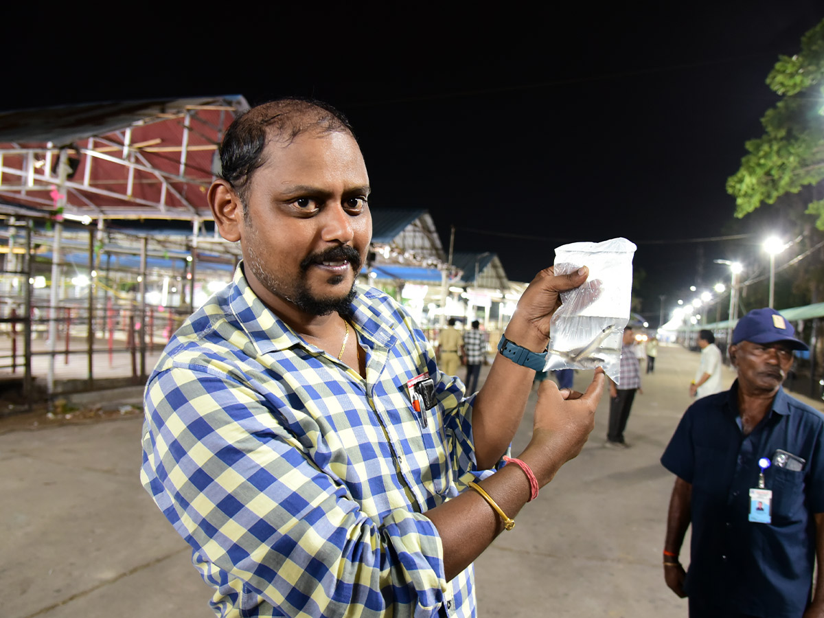 Thousands of people flocked for the fish medicine Photos...20