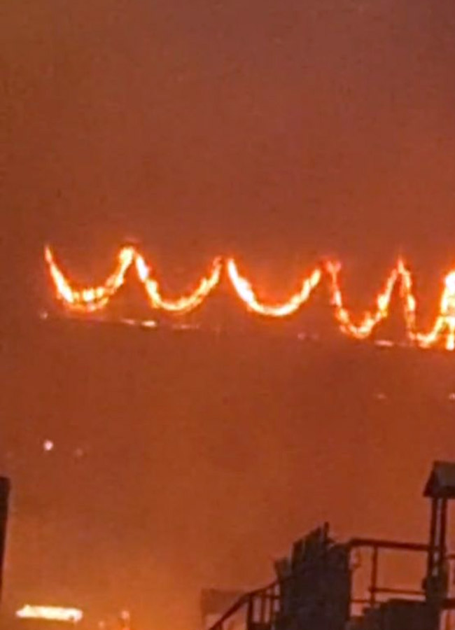 Massive Fire at Visakhapatnam Steel Plant Photos12
