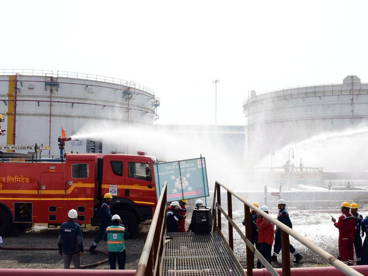Massive Fire at Visakhapatnam Steel Plant Photos4