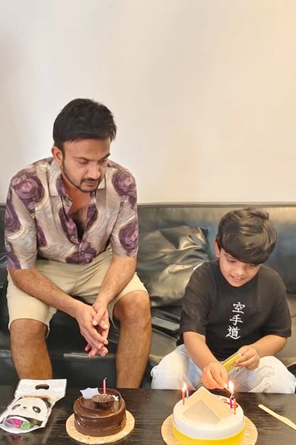 Bulli Raju celebrating Birthday Along with family Photos7