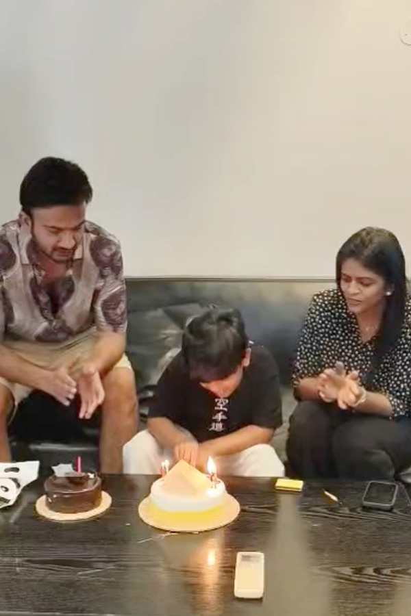 Bulli Raju celebrating Birthday Along with family Photos8