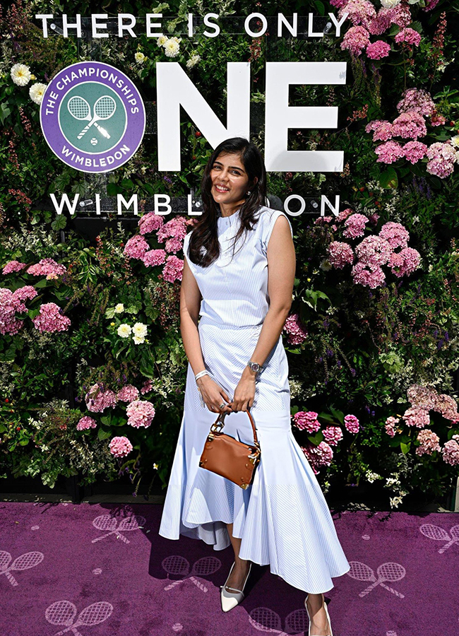 Kalyani Priyadarshan and Sreeleela Attend Wimbledon HD Photos12