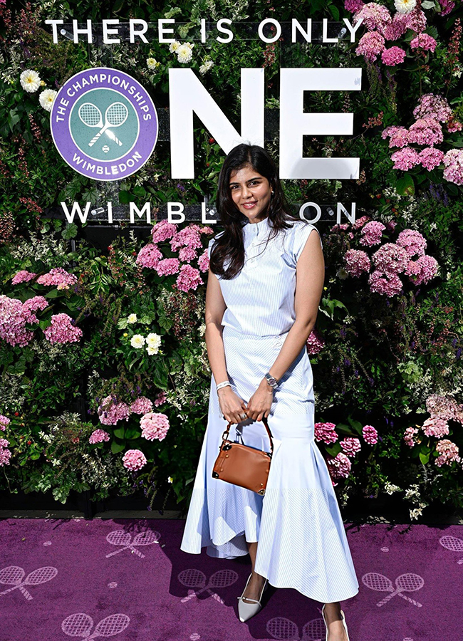 Kalyani Priyadarshan and Sreeleela Attend Wimbledon HD Photos15