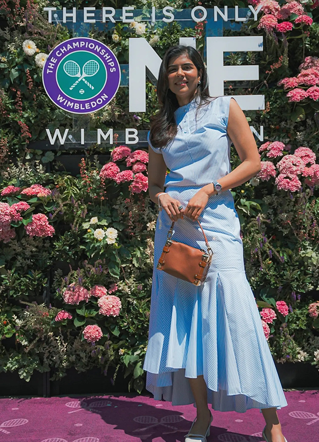 Kalyani Priyadarshan and Sreeleela Attend Wimbledon HD Photos16
