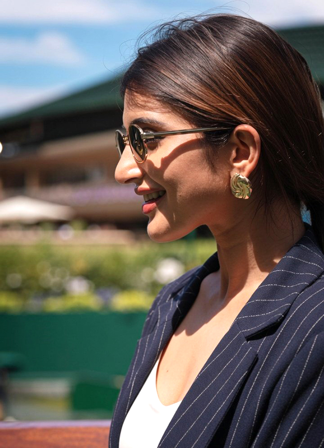 Kalyani Priyadarshan and Sreeleela Attend Wimbledon HD Photos4
