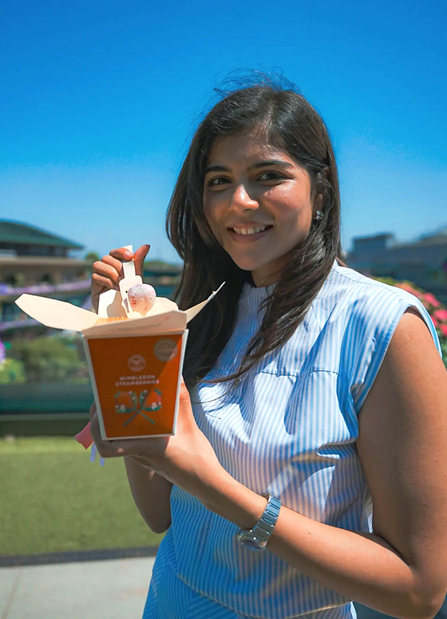 Kalyani Priyadarshan and Sreeleela Attend Wimbledon HD Photos3