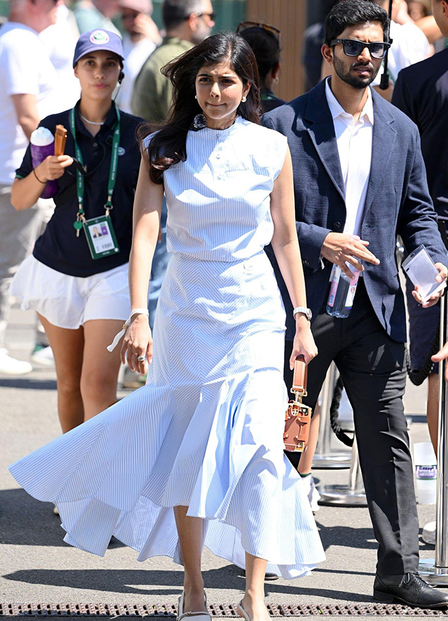 Kalyani Priyadarshan and Sreeleela Attend Wimbledon HD Photos6