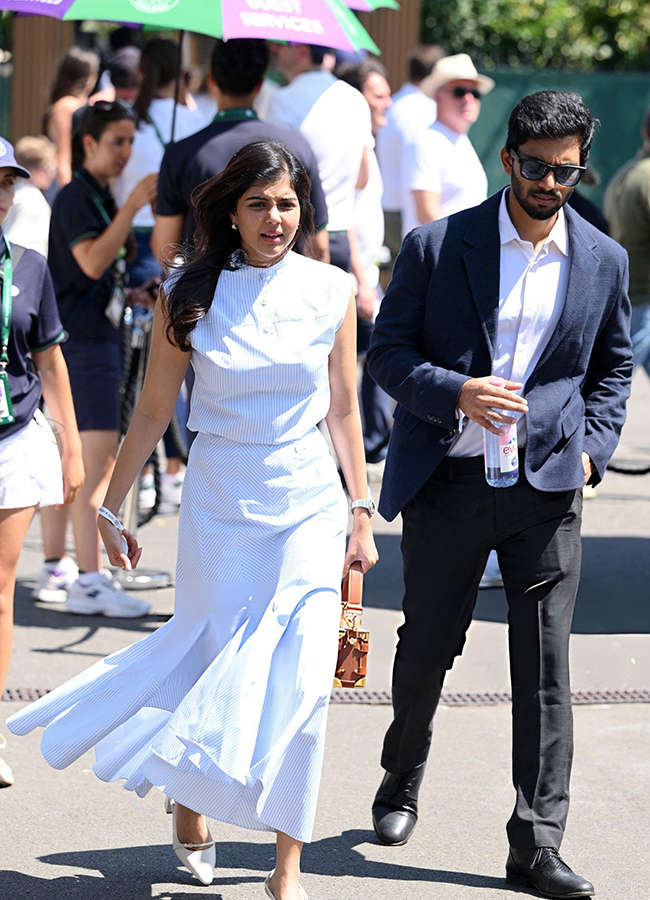 Kalyani Priyadarshan and Sreeleela Attend Wimbledon HD Photos9