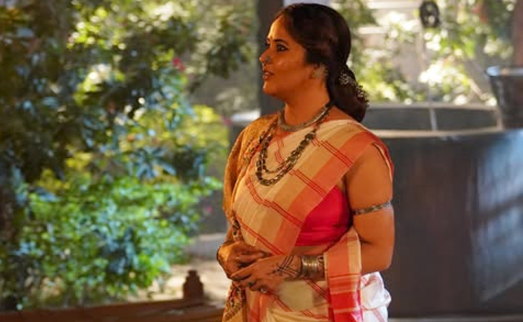 Nagabandham Movie Anasuya Bharadwaj working Stills Photos5