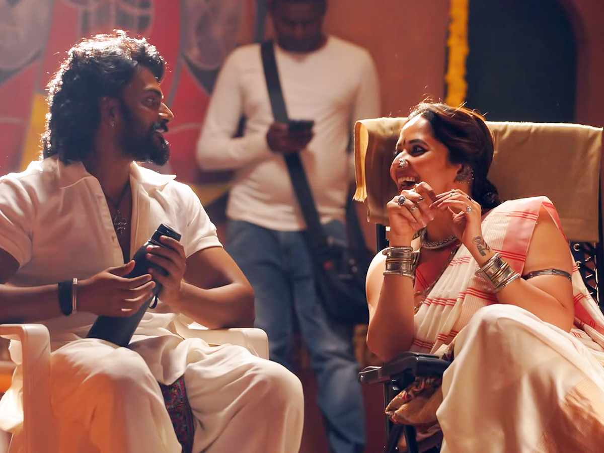 Nagabandham Movie Anasuya Bharadwaj working Stills Photos3